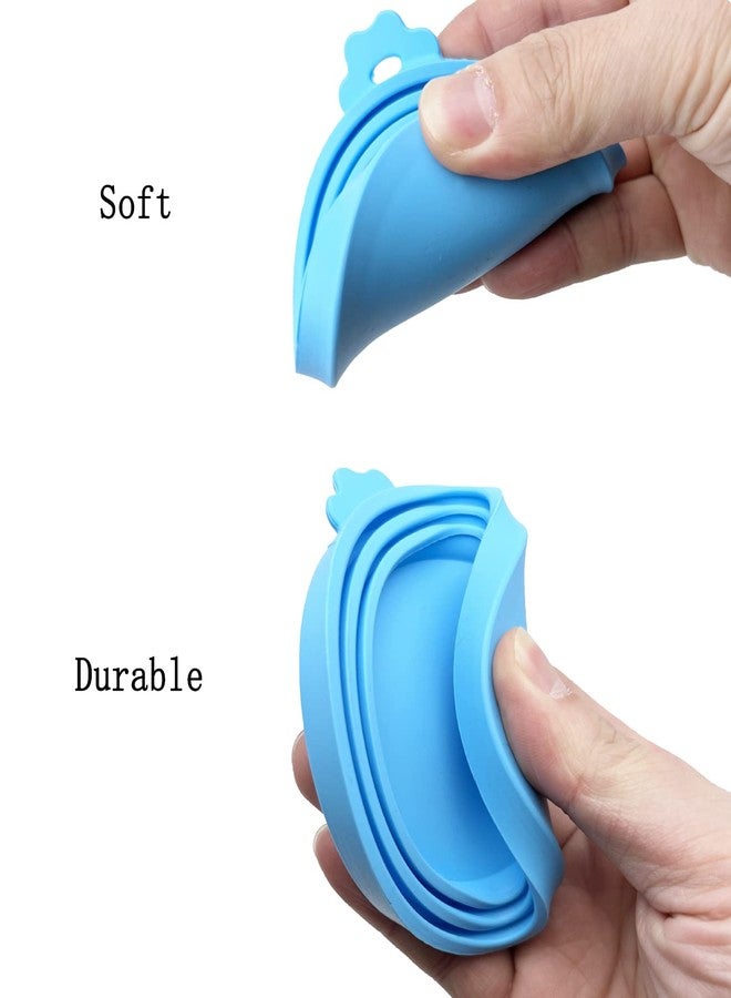 MYYZMY 7 Pcs Pet Can Covers, Food Can Lids, Universal BPA Free Silicone Can Lids Covers - Image 3